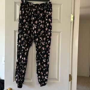 Jogger floral pants